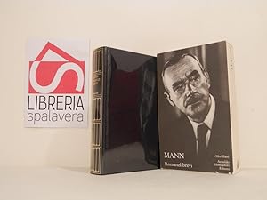 Bild des Verkufers fr Romanzi brevi: La morte a Venezia-Cane e padrone-Tristano-Tonio Krger zum Verkauf von Libreria Spalavera
