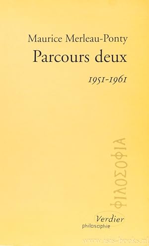 Bild des Verkufers fr Parcours deux 1951 - 1961. dition tablie par Jacques Prunair. zum Verkauf von Antiquariaat Isis