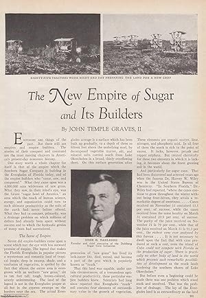 Seller image for The New Empire of Sugar and Its Builders: The Southern Sugar Company, Florida. An original article from the American Review of Reviews, 1930. for sale by Cosmo Books