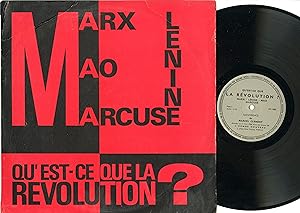 "Marcel CLÉMENT" Qu'est-ce que la Révolution ? / MARX, MAO, MARCUSE, LENINE (Conférence donnée le...