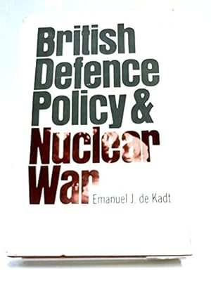 Seller image for British defence policy and nuclear war for sale by WeBuyBooks