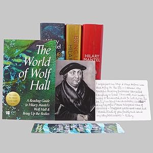 Seller image for A Unique Set Of The Wolf Hall Trilogy. All Signed, First UK Impressions. Accompanied with an Autograph Note Signed, Wolf Hall Bookmark & Reading guide, Wolf Hall Slipcase & Postcard. for sale by GEORGE HANCOCK RARE BOOKS PBFA