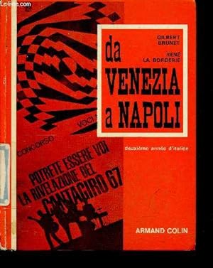 Imagen del vendedor de Da venezia a napoli, 2e annee d'italien a la venta por Le-Livre