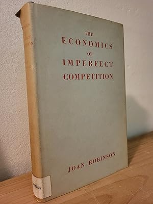 Imagen del vendedor de The Economics of Imperfect Competition a la venta por Losaw Service