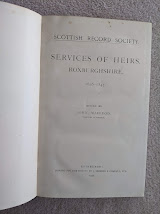 services of heirs roxburghshire 1636-1847 + inventory pitfirrane writs 1230-1794