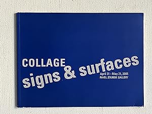 Imagen del vendedor de Collage: Signs & Surfaces a la venta por Aeon Bookstore
