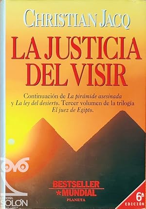 Imagen del vendedor de La justicia del visir a la venta por LIBRERA SOLN