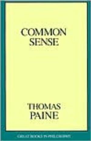 Seller image for Common Sense (Great Books in Philosophy) by Paine, Thomas [Paperback ] for sale by booksXpress