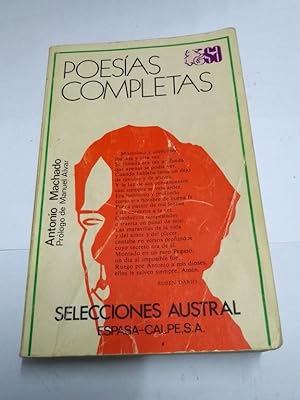Imagen del vendedor de Poesías completas a la venta por Libros Ambigú