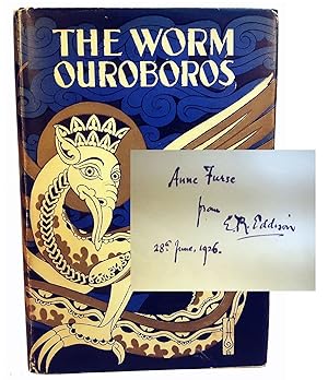 THE WORM OUROBOROS. An Inscribed Copy in Dust Jacket.