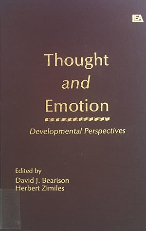 Seller image for Thought and Emotion: Developmental Perspectives. Jean Piaget Symposium Series for sale by books4less (Versandantiquariat Petra Gros GmbH & Co. KG)
