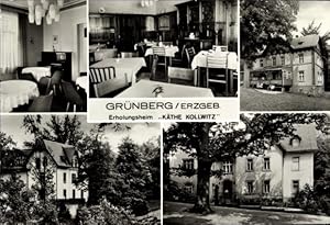 Bild des Verkufers fr Ansichtskarte / Postkarte Grnberg Augustusburg, Erholungsheim Kthe Kollwitz zum Verkauf von akpool GmbH