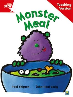 Image du vendeur pour Rigby Star Guided Reading Red Level: Monster Meal Teaching Version mis en vente par Smartbuy