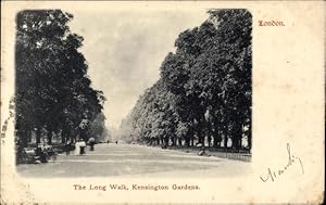 Seller image for Ansichtskarte / Postkarte London City England, The Long Walk, Kensington Gardens for sale by akpool GmbH