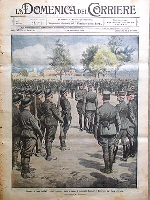 La Domenica del Corriere 17 Settembre 1916 WW1 Gorizia Monfalcone Nordio Cantù
