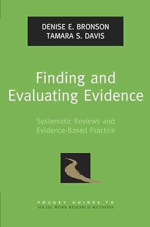 Imagen del vendedor de Finding and Evaluating Evidence (Paperback) a la venta por Grand Eagle Retail