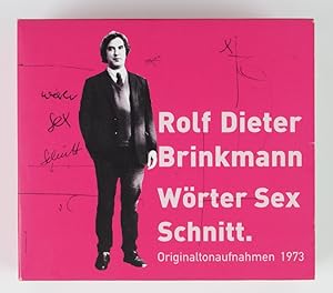 Image du vendeur pour Rolf Dieter Brinkmann: Wrter Sex Schnitt. Originaltonaufnahmen 1973 mis en vente par Buchkanzlei