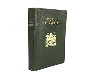 Imagen del vendedor de Prose Masterpieces from Modern Essayists; Comprising Twelve Unabridged Essays a la venta por Lanna Antique