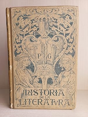 Imagen del vendedor de Historia de la literatura. Pompeyo Gener. Montaner y Simon Editores, 1902. Ilustrado a la venta por Bibliomania