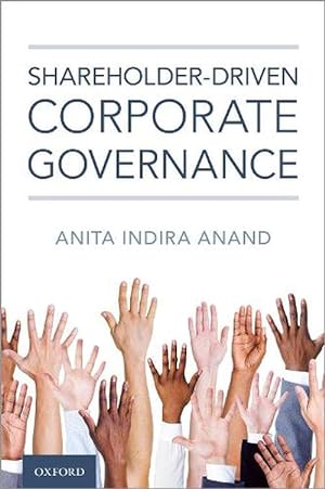 Seller image for Shareholder-driven Corporate Governance (Hardcover) for sale by Grand Eagle Retail