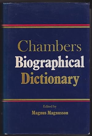 Seller image for Chambers Biographical Dictionary for sale by The Glass Key