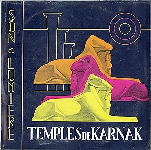 "SON ET LUMIÈRE / TEMPLES DE KARNAK" Musique composée par Georges DELERUE / Double LPs 33 tours 3...