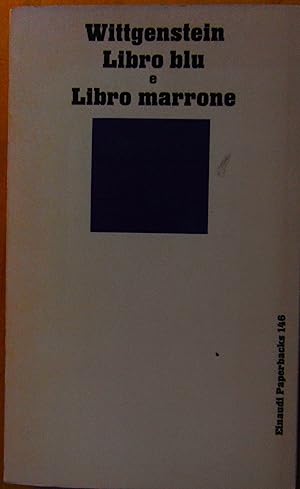 Seller image for libro blu e libro marrone for sale by L'angolo del vecchietto