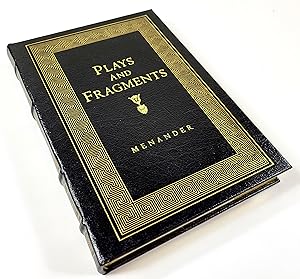 Imagen del vendedor de Plays and Fragments - Menander. Collector's Edition a la venta por Resource Books, LLC
