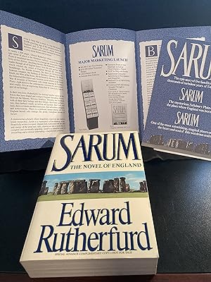 Sarum: The Novel of England / Special Advance Complimentary Copy, Uncorrected Proof, First Edition,