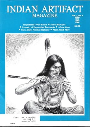 Image du vendeur pour Indian Artifact Magazine April May June 1988 mis en vente par Ridge Road Sight And Sound