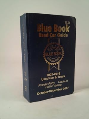 Imagen del vendedor de Kelley Blue Book Consumer Guide Used Car Edition: Consumer Edition Oct - Dec 2017 a la venta por ThriftBooksVintage