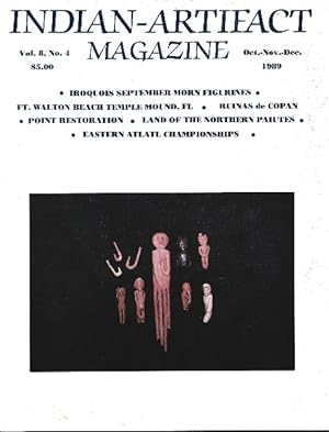 Imagen del vendedor de Indian-Artifact Magazine Oct Nov Dec 1989 a la venta por Ridge Road Sight And Sound