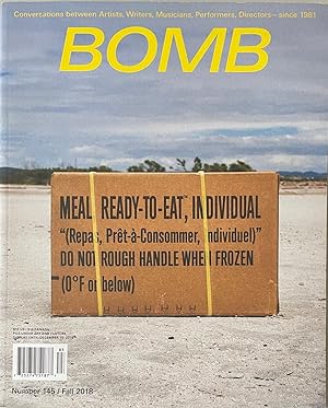 Seller image for BOMB Magazine #145 Fall 2018 for sale by Reilly Books