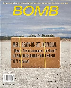 Seller image for BOMB Magazine #145, Fall 2018 for sale by Reilly Books