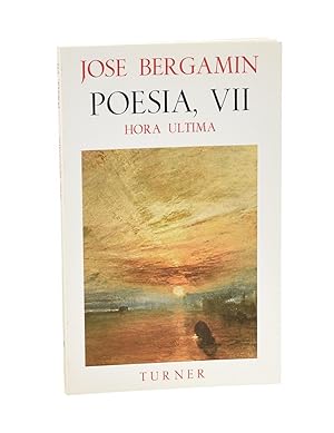 Image du vendeur pour POESA, VII. HORA LTIMA mis en vente par Librera Monogatari