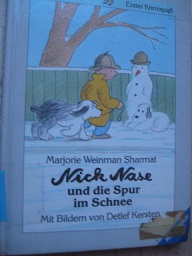 Seller image for Nick Nase und die Spur im Schnee Mit Bildern von Detlef Kersten for sale by Alte Bcherwelt