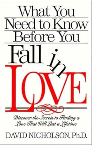 Imagen del vendedor de What You Need to Know Before You Fall in Love a la venta por GreatBookPricesUK