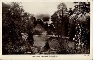 Seller image for Ansichtskarte / Postkarte Richmond upon Thames London England, View from Terrace for sale by akpool GmbH