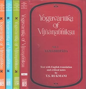 Seller image for Yogavarttika of Vijnanabhiksu Vols. 1-4 for sale by Moraine Books