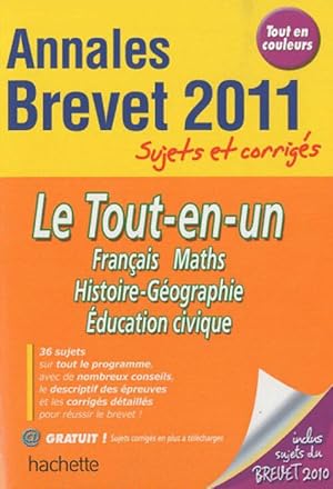 Annales brevet 2011 Tout-en-un - Collectif