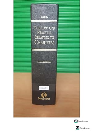 Bild des Verkufers fr Hubert Picarda THE LAW AND PRACTICE RELATING TO CHARITIES Second Edition zum Verkauf von UK LAW BOOK SELLERS LTD