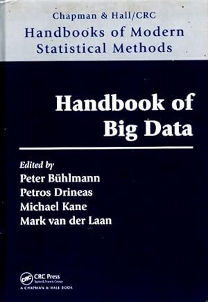 Immagine del venditore per Handbook of big data - Peter B?hlmann venduto da Book Hmisphres