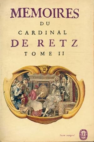 Imagen del vendedor de M?moires Tome II - Cardinal De Retz a la venta por Book Hmisphres