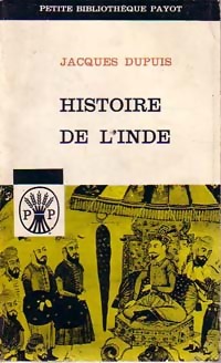 Seller image for Histoire de l'Inde - Jacques Dupuis for sale by Book Hmisphres