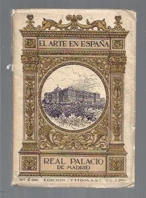 Bild des Verkufers fr REAL PALACIO DE MADRID zum Verkauf von Desvn del Libro / Desvan del Libro, SL