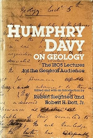 Seller image for Humphry Davy on geology: the 1805 lectures for the general audience for sale by Acanthophyllum Books