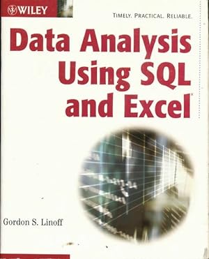 Imagen del vendedor de Data analysis using sql and excel - Gordon S. Linoff a la venta por Book Hmisphres