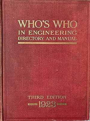 Who's who in engineering directory and manual