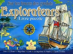 Seller image for Sur les traces des grands explorateurs - Lee Krutop for sale by Book Hmisphres