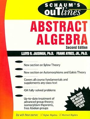 Seller image for Schaum's outline of abstract algebra - Lloyd Jaisingh for sale by Book Hmisphres